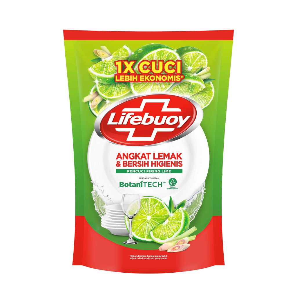 Jual Lifebuoy Sabun Cuci Piring Refill BotaniTECH 650 ML Shopee Indonesia