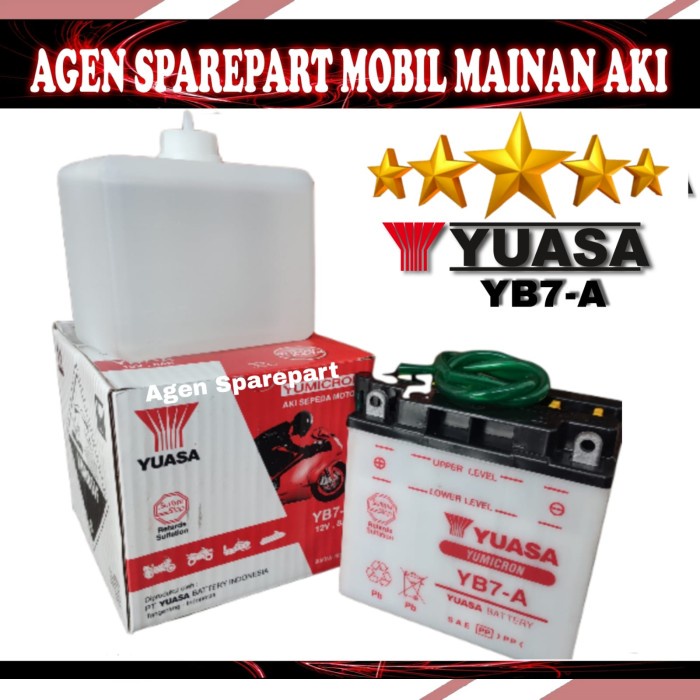 Jual Aki Motor Yuasa Yb A Accu Motor Thunder Pulsar Apache Strom Ikan