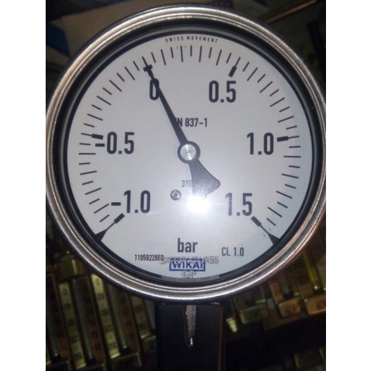 Jual Coumpound Gauge Wika Inch Full Ss S D Bar Drat Npt