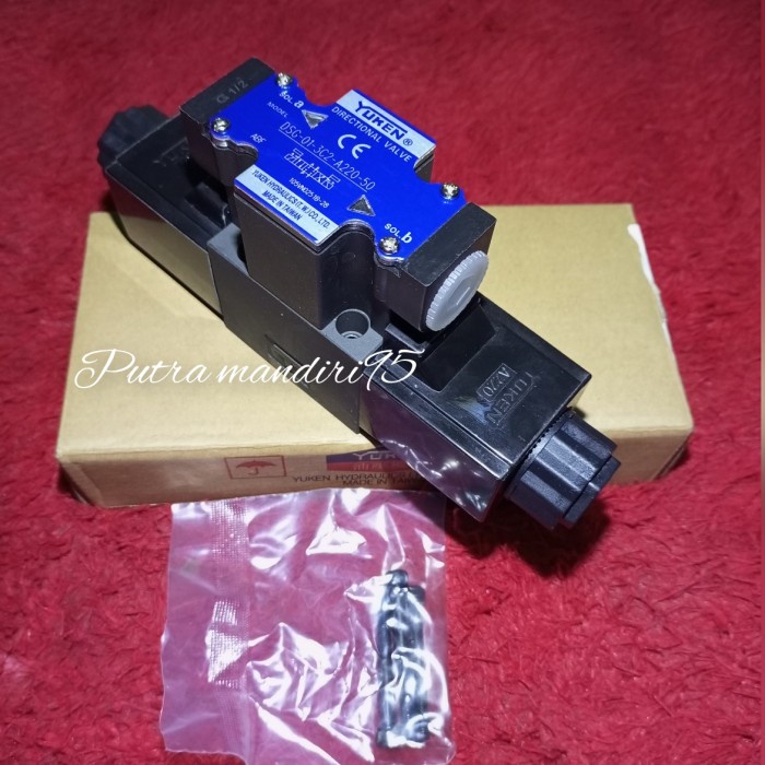 Jual New Ori Solenoid Valve Dsg C A Yuken Directional Valve