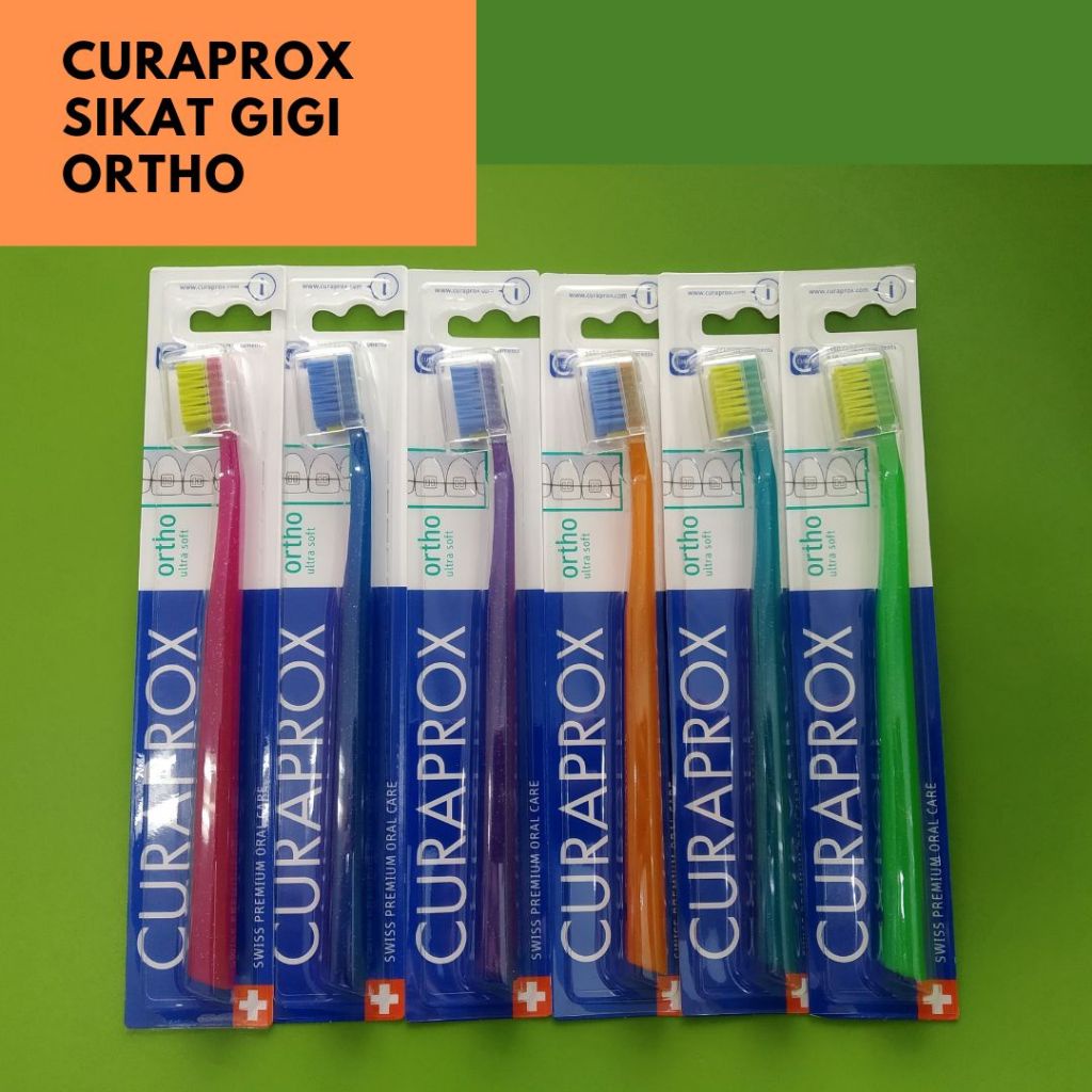 Jual Curaprox Sikat Gigi Ortho Ultra Soft Sikat Gigi Khusus Behel