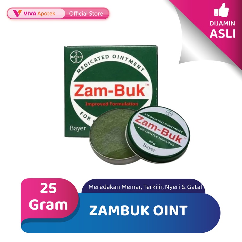 Jual Zambuk Oint Meredakan Memar Terkilir Nyeri Gatal 25 Gram