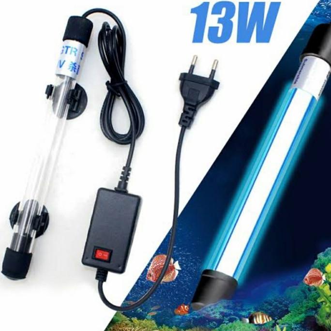 Jual Kandila Z Lampu Uv Aquarium W Cm Penjernih Air Anti Lumut