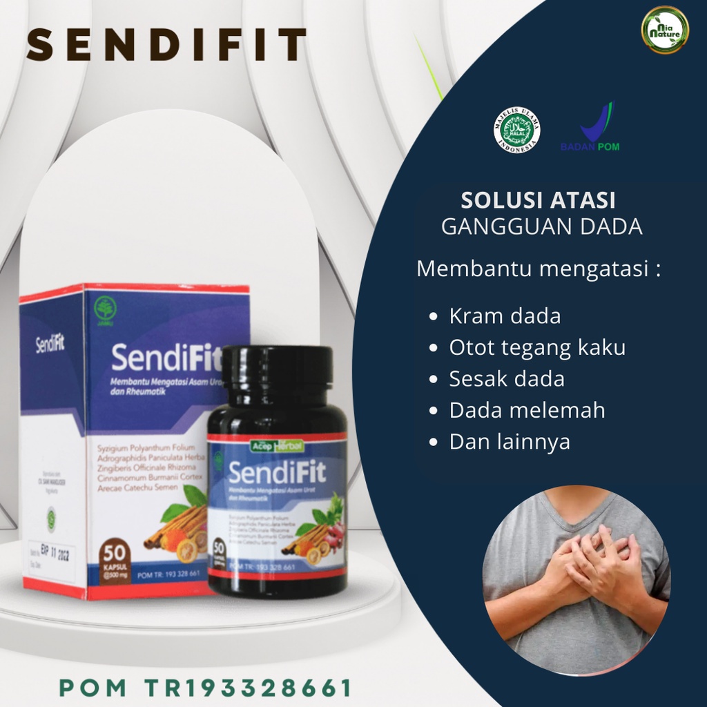 Jual Obat Kram Dada Sendifit Kapsul Bpom Halal Mui Jaminan Produk