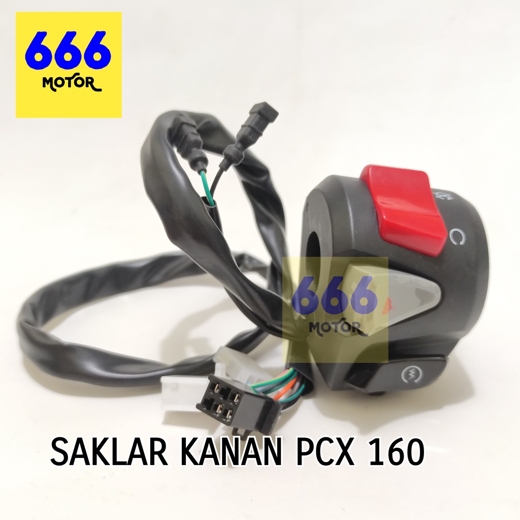 Jual HOLDER HANDLE SWITCH SAKLAR KANAN RH PCX 160 Shopee Indonesia