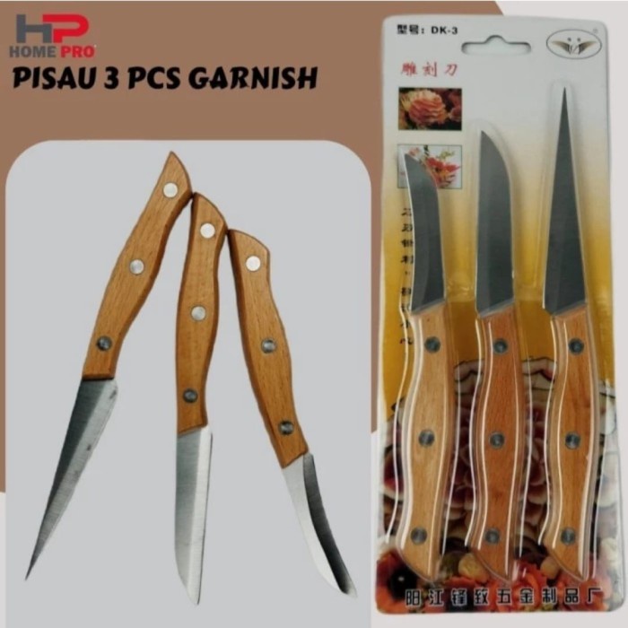 Jual Pisau Garnish Pcs Pisau Ukir Buah Sayur Dapur Pisau Carving