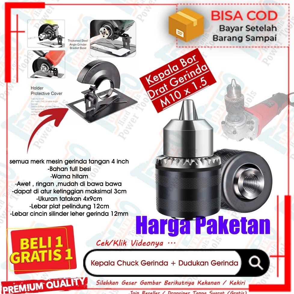 Jual Mer Adaptor Adapter Chuck Kepala Bor Mm Untuk Mesin Gerinda