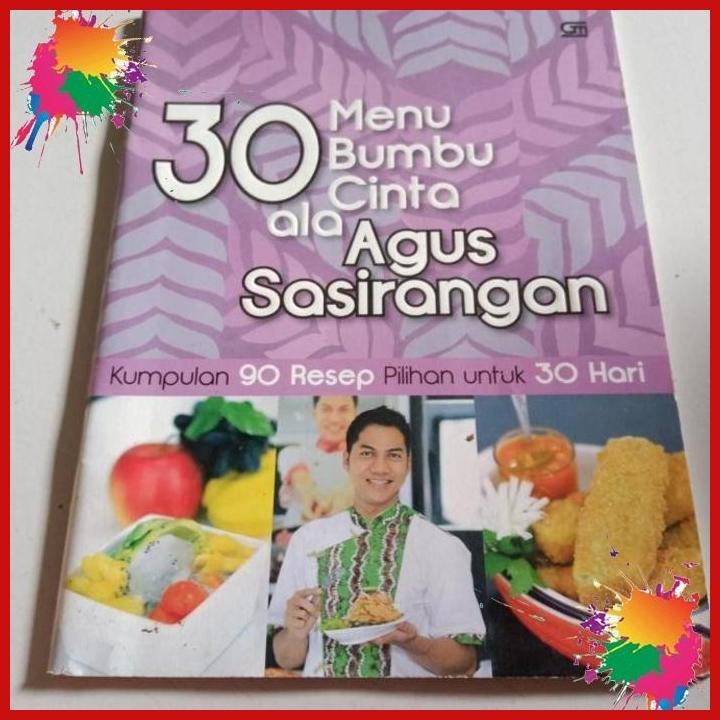 Jual Buku Resep Masakan Menu Bumbu Cinta Ala Agus Sasirangan Htb