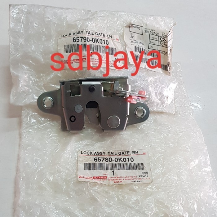 Jual Kunci Door Lock Bak Pintu Bagasi Belakang Hilux Doble Cabin