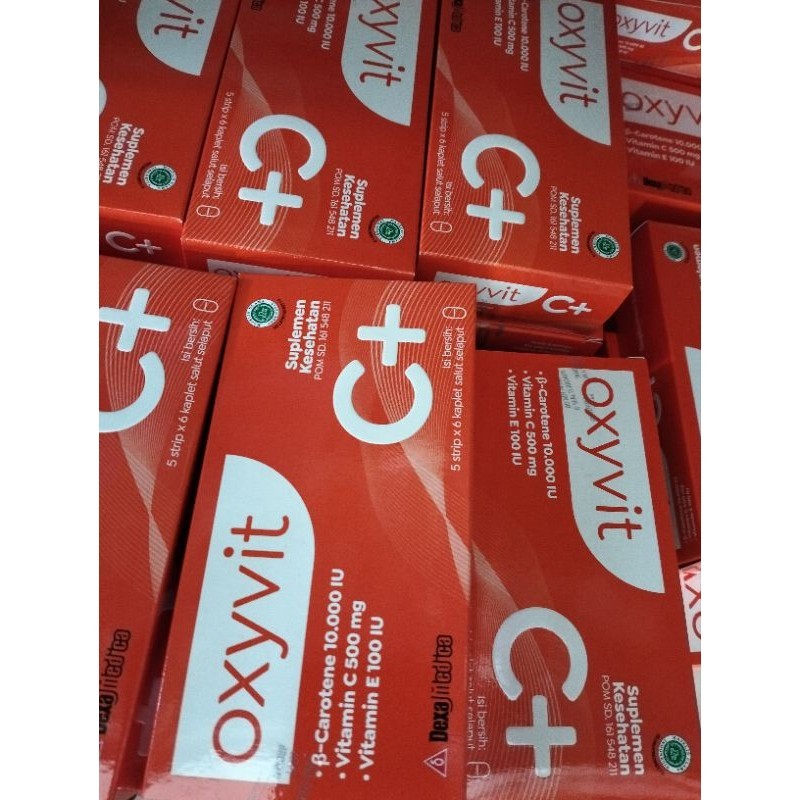 Jual OXYVIT C Multivitamin Beta Carotene 10 000 IU Vitamin C 500 Mg