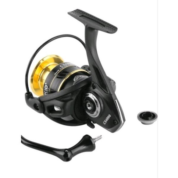 Jual Reel Pancing Power Handle Dan One Ways Deukio Cs Gold 4 1 Bahan