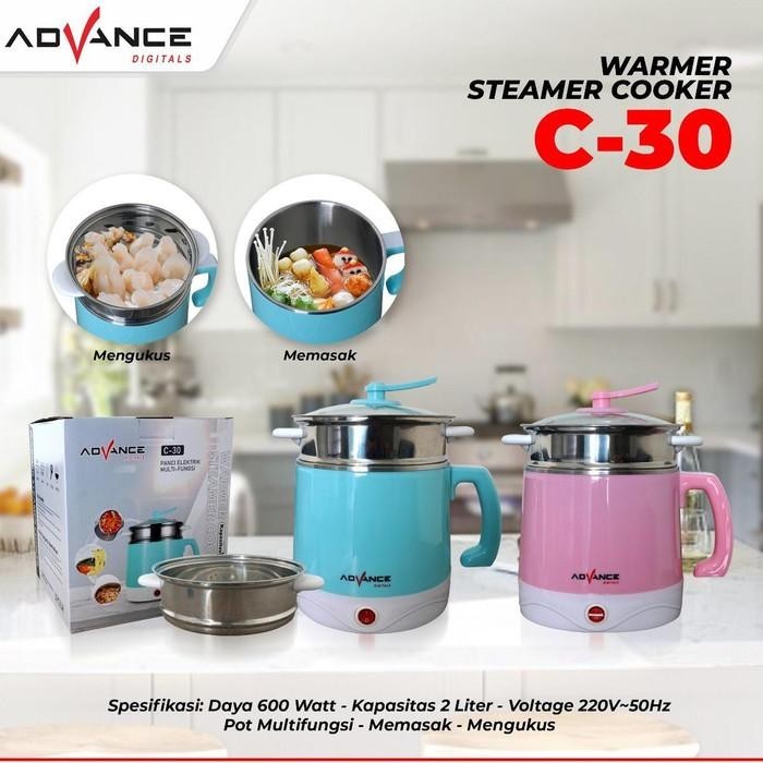 Jual Advance Panci Elektrik Multifungsi C30 Steamer Warmer Cooker