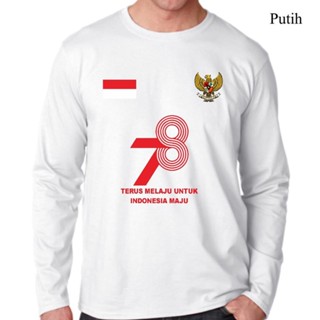 Jual Terlaris K02 Kaos Lengan Panjang Hut Ri 77 Kaos Panitia