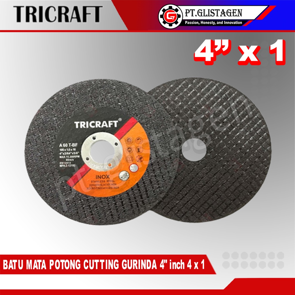 Jual TRICRAFT Batu Gerinda Potong Besi Mata Gurinda Cutting Disc