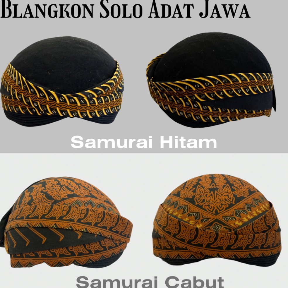 Jual Blangkon Solo Adat Jawa Shopee Indonesia