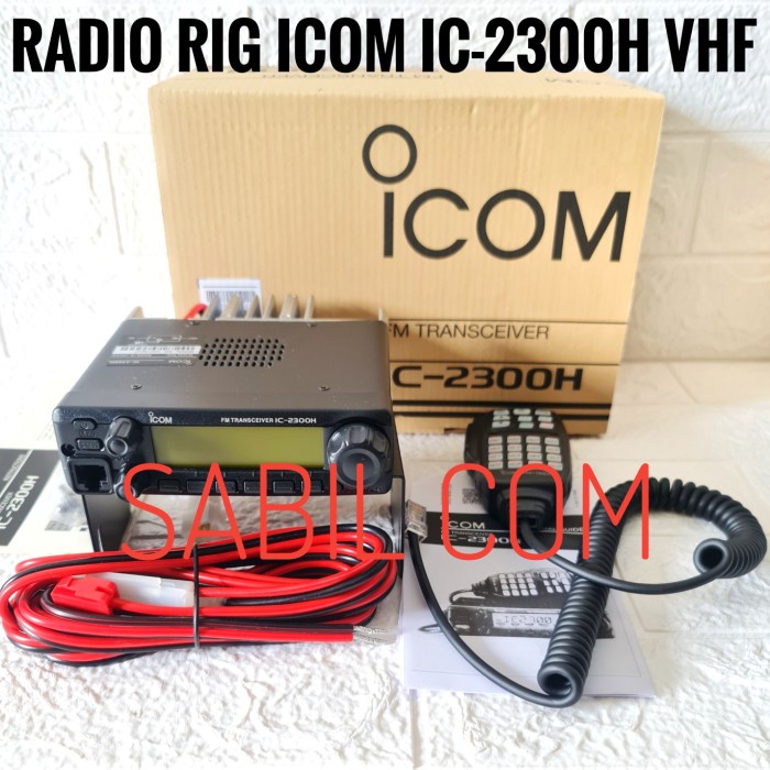 Jual RADIO RIG ICOM IC 2300H VHF RIG ICOM 2300 ORIGINAL GARANSI RESMI