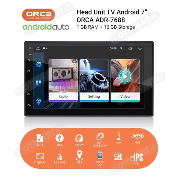 Jual Head Unit Tv Android Inch Oem Toyota Rush Terios Orca Shopee