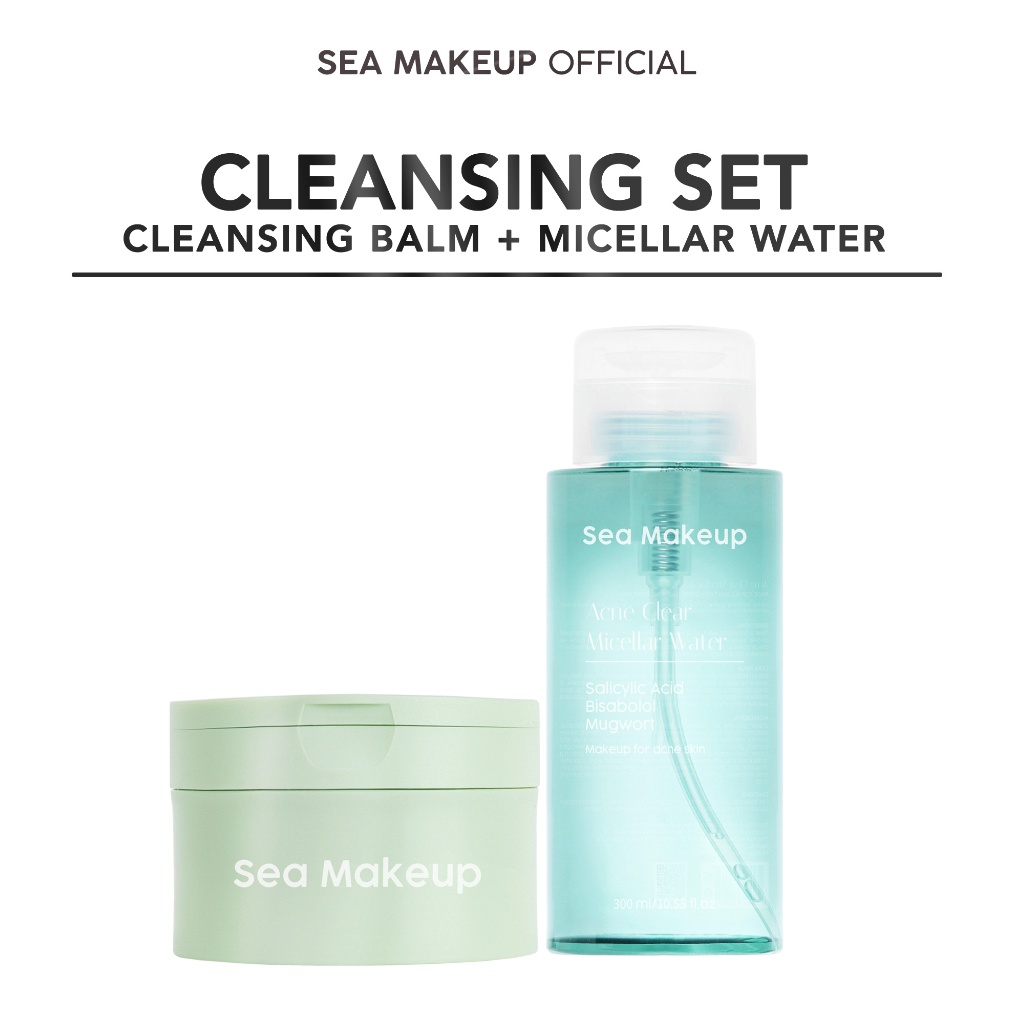 Jual MURMER Sea Makeup Bundle 2 In 1 Acne Butter Cleansing Balm Acne