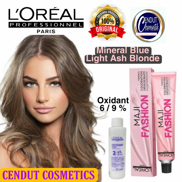 Jual Loreal Majirel Light Ash Blonde Pewarna Rambut Hair Color