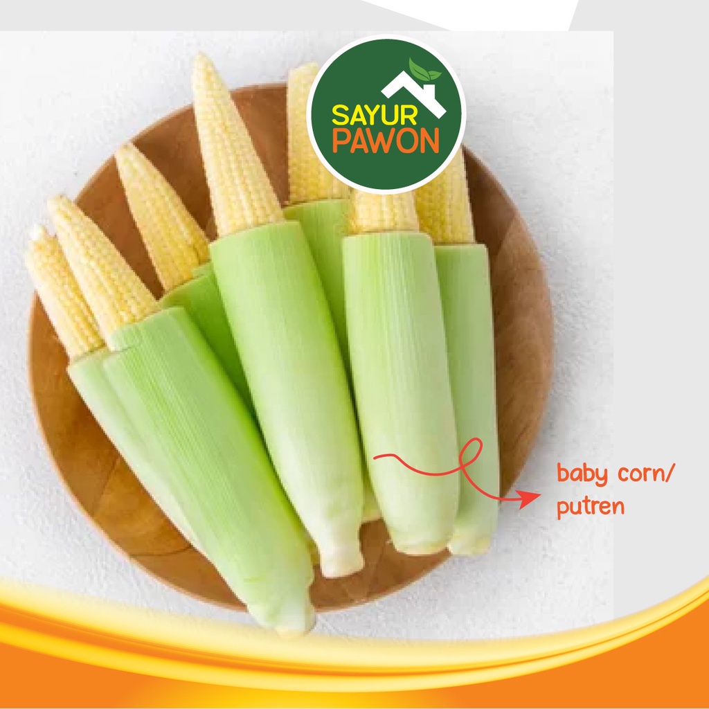 Jual Jagung Acar Baby Corn Putren Per Gram Sayur Pawon