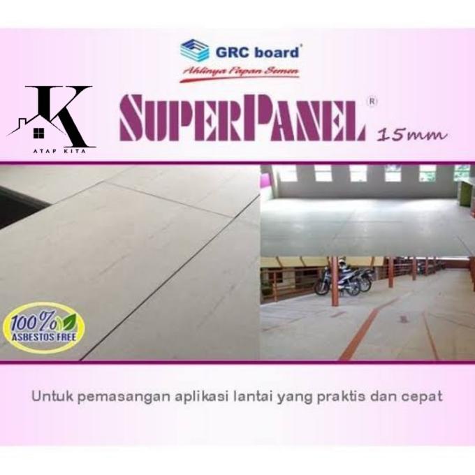 Jual Super Panel Grc 12Mm Super Floor Panel Grc Papan Partisi