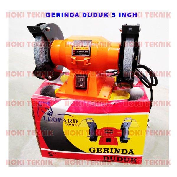 Jual Mesin Gerinda Duduk 5 Inch Gurinda Poles Batu Duduk Bench Grinder