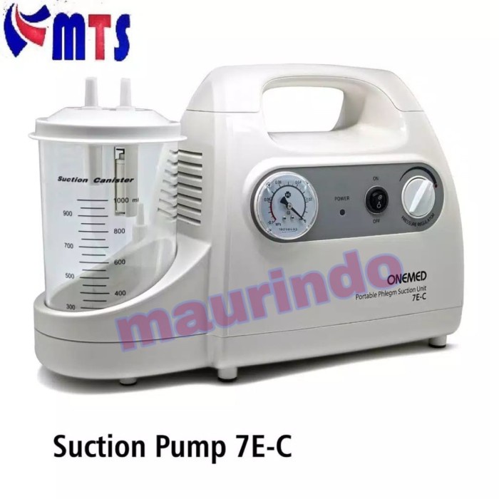 Jual Suction Pump Portable Onemed Portable Phlegm 7E C Alat Sedot Dahak