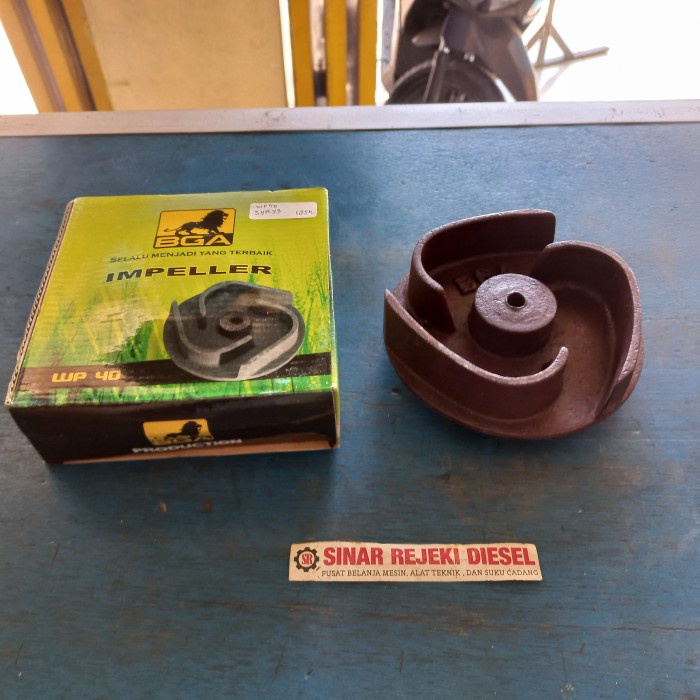 Jual Impeller Pompa Alkon Waterpump WP40 3 Daun 4 4 Inchi As Model Spi