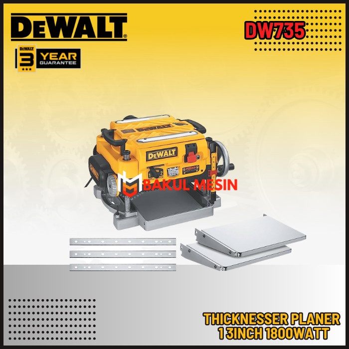 Jual Dewalt Dw Thicknesser Planer Inch Mesin Serut Ketam Duduk