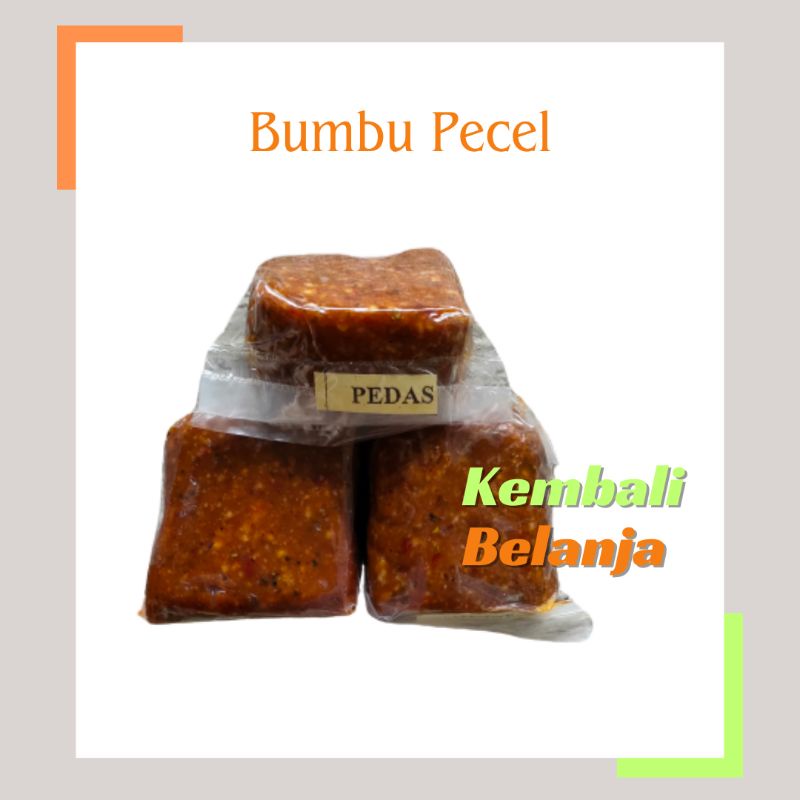 Jual Sambel Pecel 100 Gram Bumbu Pecel Sambal Pecel Sambel Pecel