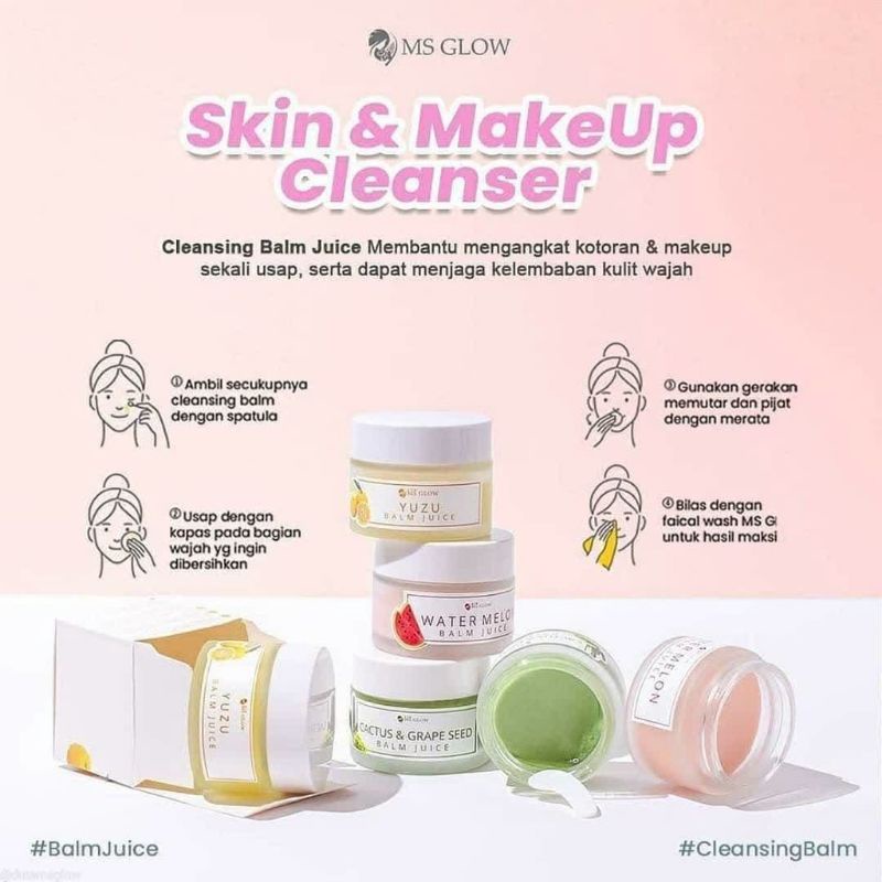 Jual Ms Glow Balm Cleansing Expired Shopee Indonesia