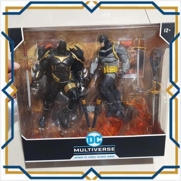 Jual Btm Mcfarlane Toys Dc Multiverse Batman Vs Azrael Batman Armour