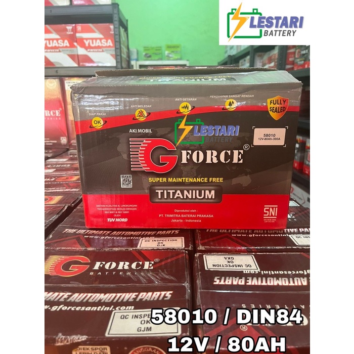 Jual Masih Ada Aki Kering Innova Reborn G Force Titanium Kering 58010