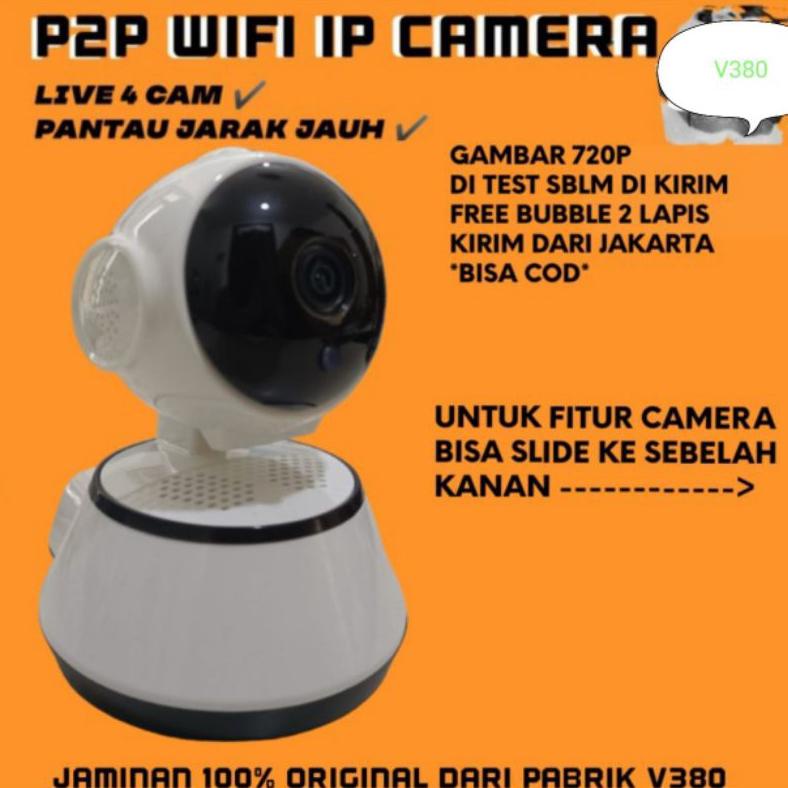 Jual New Ip Camera Wifi Cctv V Pro Smart Wifi Kamera Mp Full