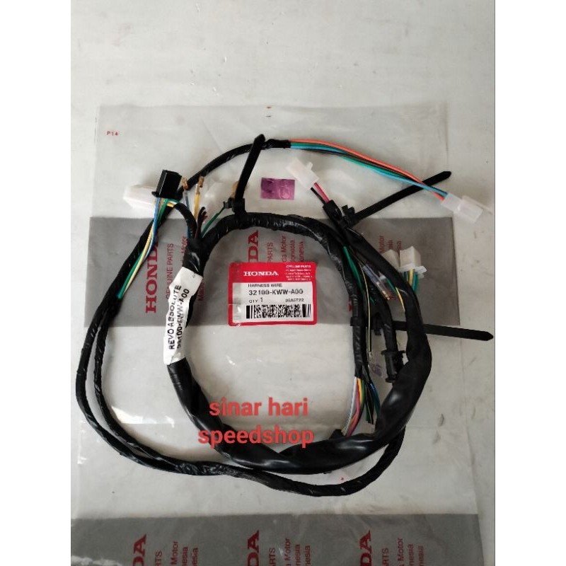 Jual KABEL BODY ASSY KWW HONDA ORIGINAL REVO INJEKSI FI NEW BLADE NEW