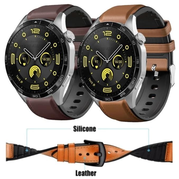 Jual Strap Tali Jam Huawei Watch Gt4 Gt 4 46Mm Model Leather Kulit