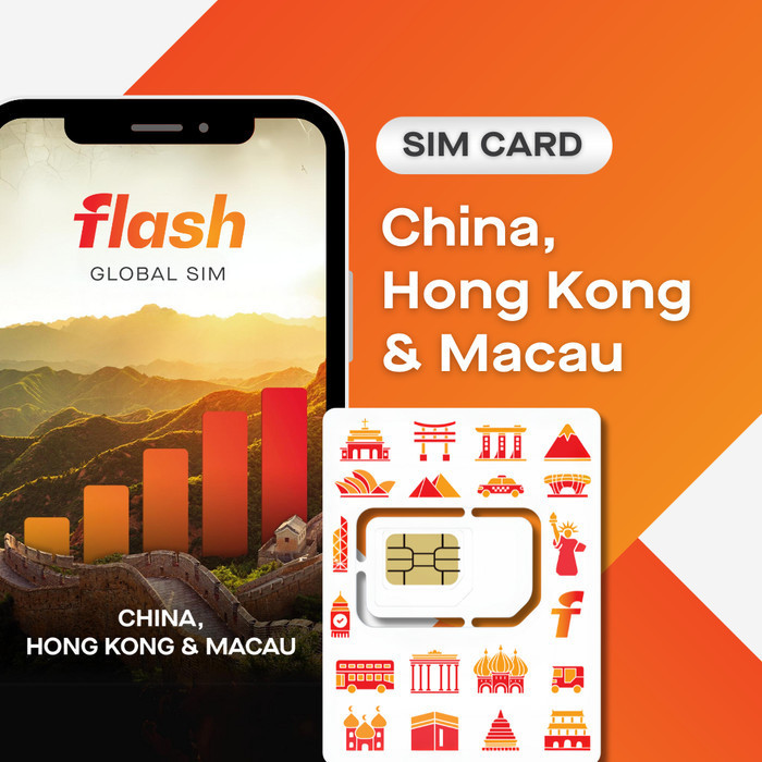 Jual Sim Card China Hong Kong Macau Unlimited Data Negara Shopee