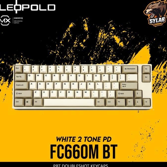 Jual New Leopold Fc M Bt White Tone Pd Mechanical Gaming Keyboard