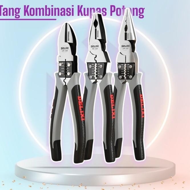 Jual Tang Kombinasi Kupas Potong Kabel Listrik Lancip Penjepit