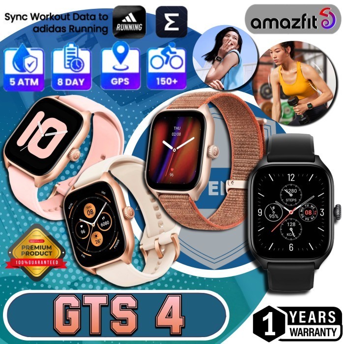 Jual Produk Terbaru Amazfit Gts Inch Hd Amoled Display Gps Spo