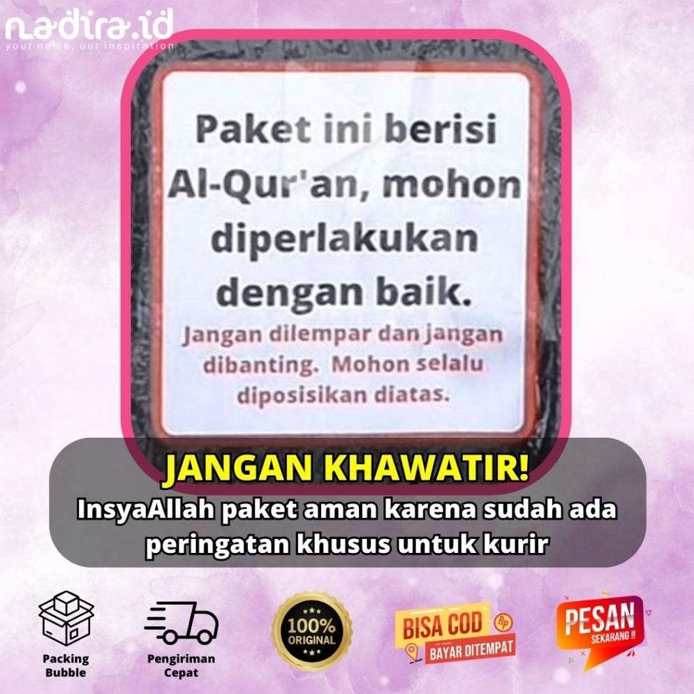 Jual Hjg Alquran Custom Nama By Nadira Id Quran Custom Nama Tanpa