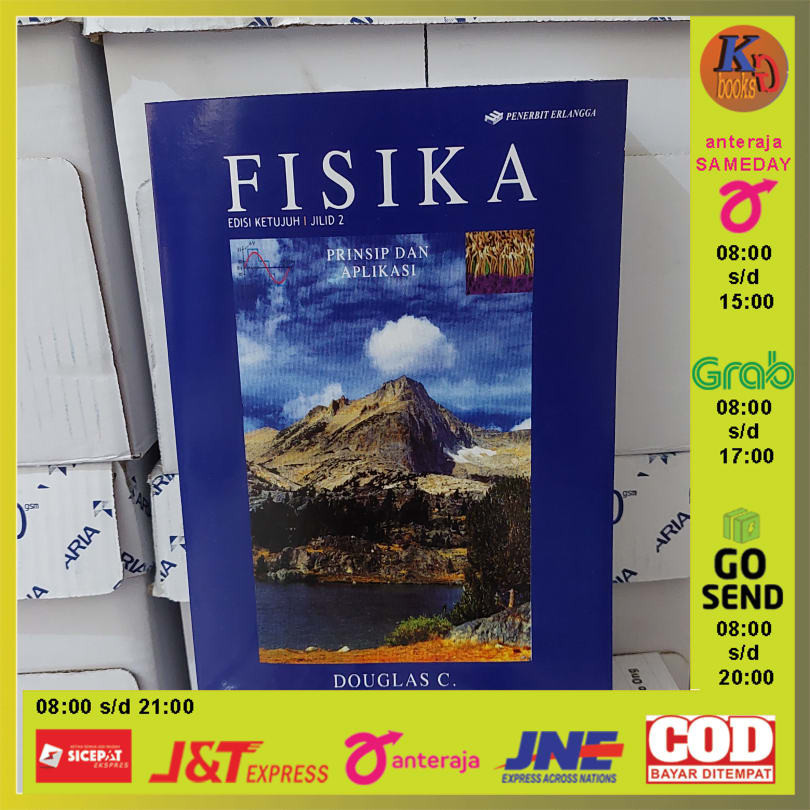 Jual Fisika Edisi Ketujuh 7 Jilid 2 BY Douglas Giancoli Shopee Indonesia