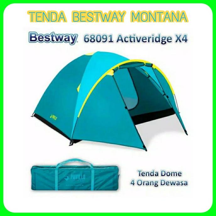 Jual Tenda Camping Bestway Pavillo Montana X Kap Orang Shopee