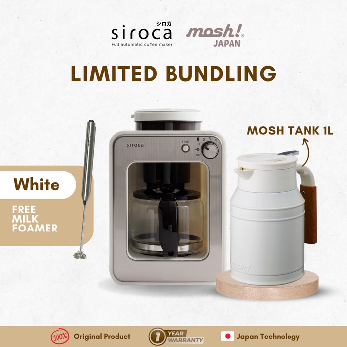 Jual Siroca Coffee Maker White Mosh Tank L Shopee Indonesia