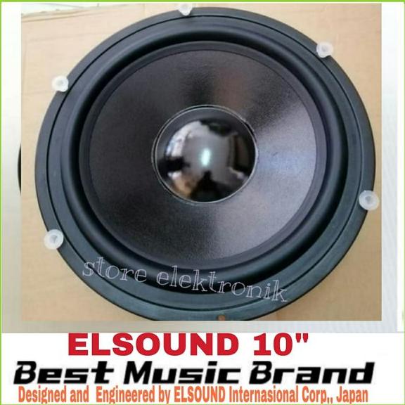 Jual Speaker Elsound Inch Woofer Bass Original Shopee Indonesia