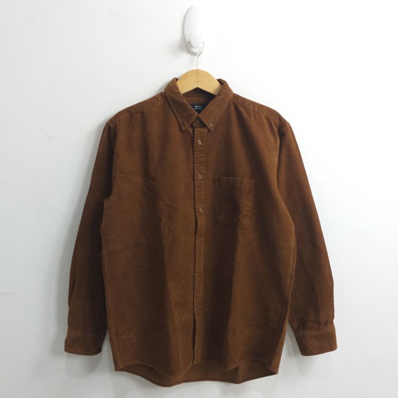 Jual Musinsa S Corduroy Shirt Size L Cm X Cm Shopee Indonesia