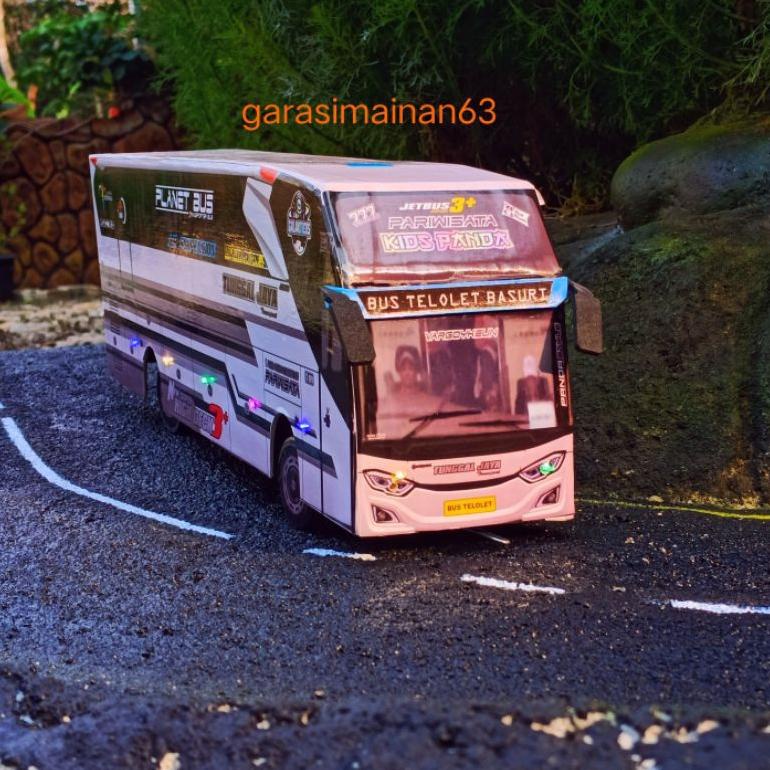 Jual Promo Bus Miniatur Dobel Deker Sound Telolet Basuri Panjang Cm