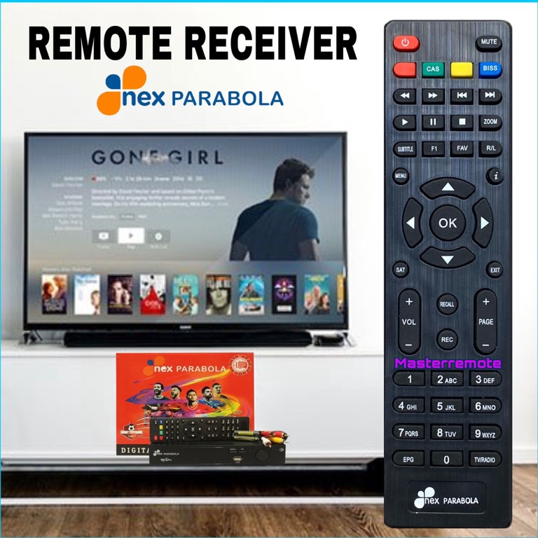 Jual Nkcv Remot Remote Receiver Nex Parabola Tipis Shopee Indonesia