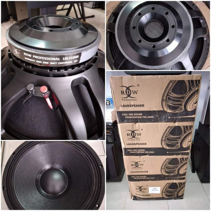 Jual Speaker Rdw 18 Ls1000 18Ls1000 Original Shopee Indonesia