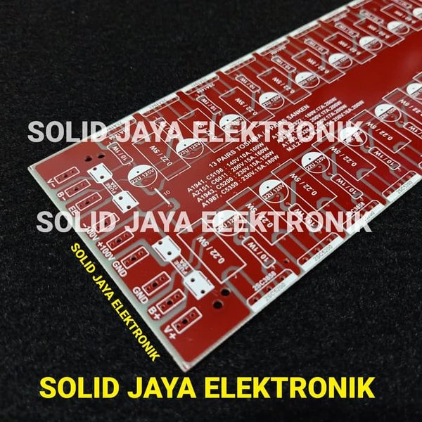 Jual Pcb Final Tr Toshiba Sanken Xl13 Xl 13 Platinum Fiber Transistor